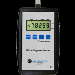 DC Milligauss Meter Model MGM Alphalab